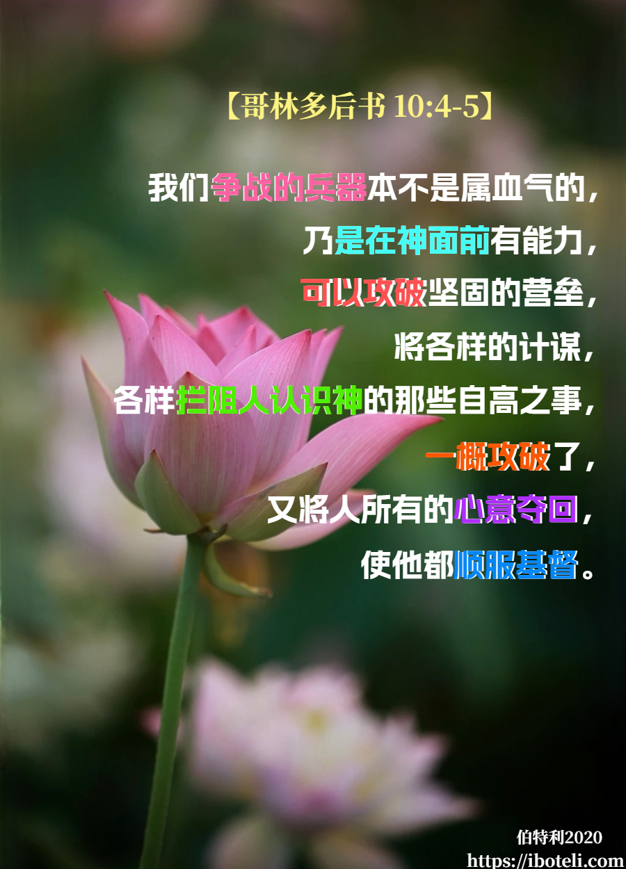 领会天父的心意（19）攻破营垒