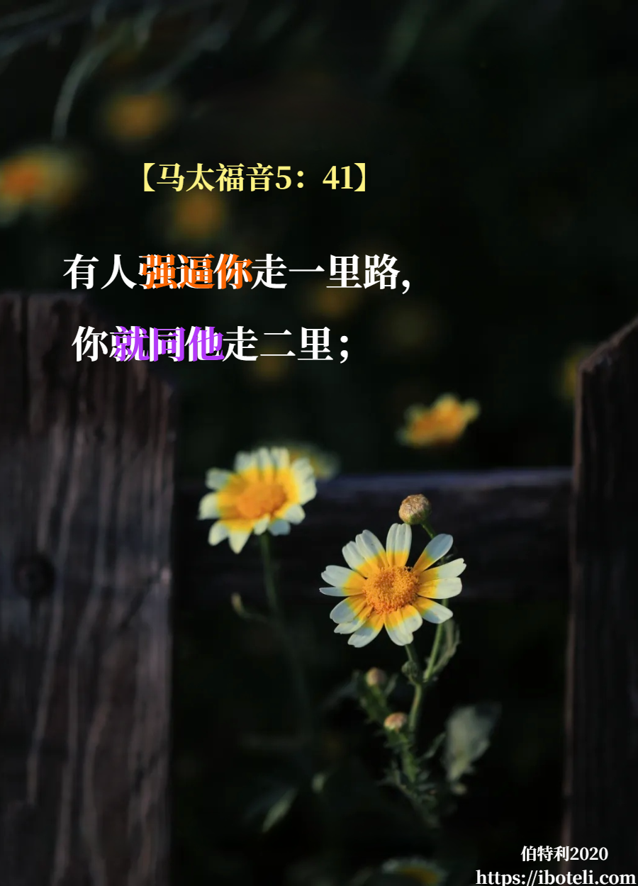 领会天父的心意（178） 多走一里路