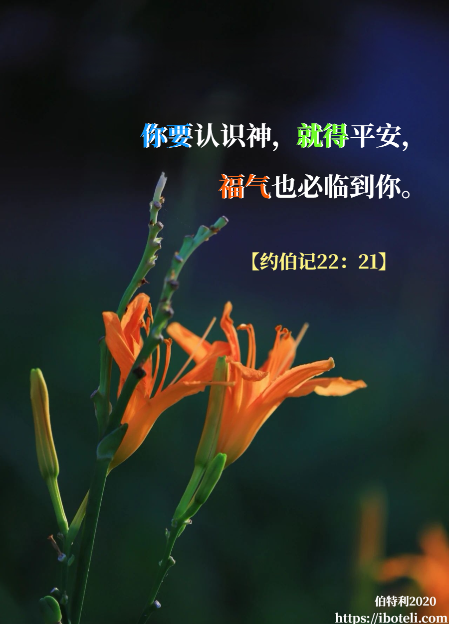领会天父的心意（213） 认识神，得平安，得福气