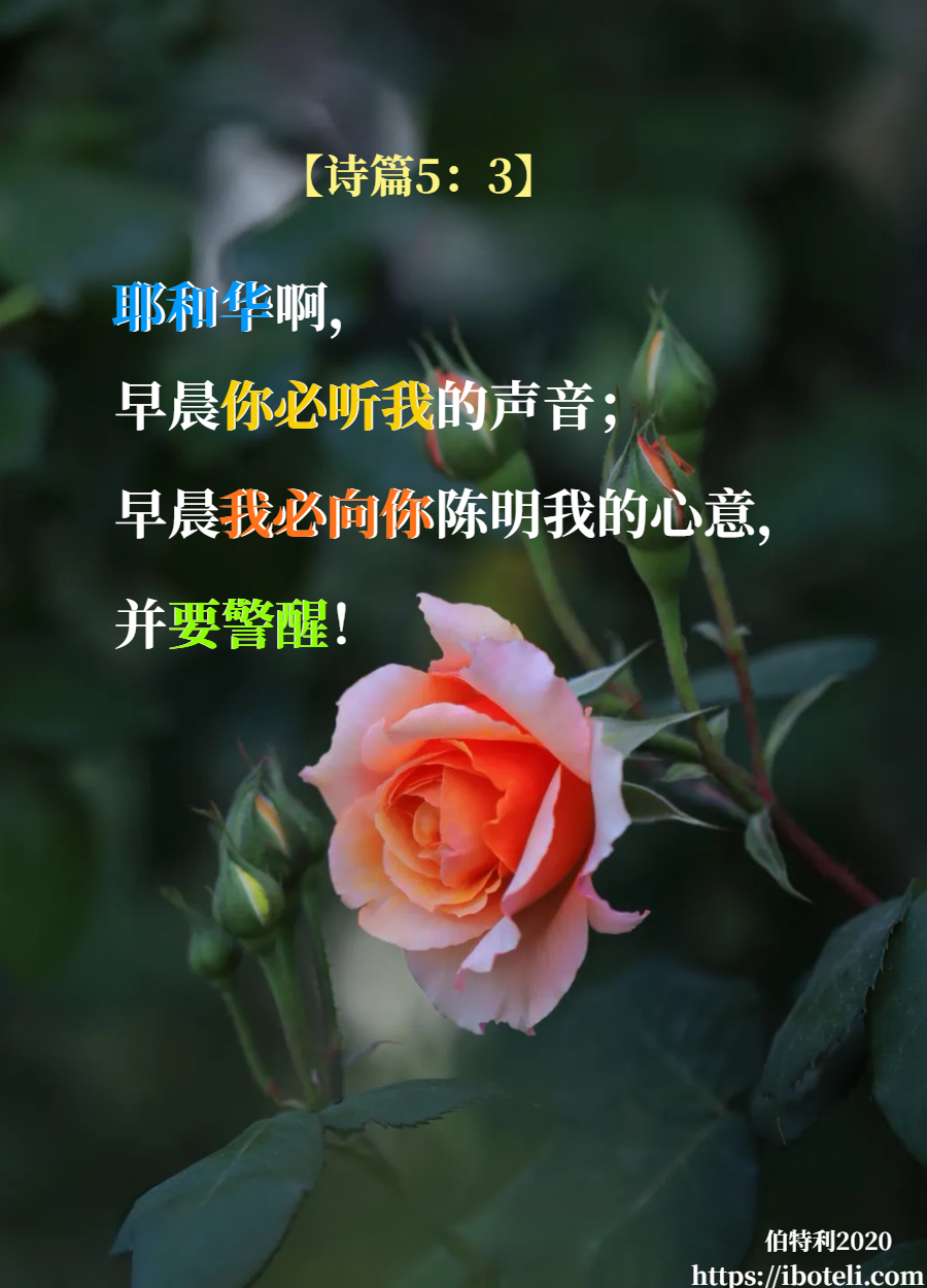 领会天父的心意（251） 祷告如晨钥，如晚栓